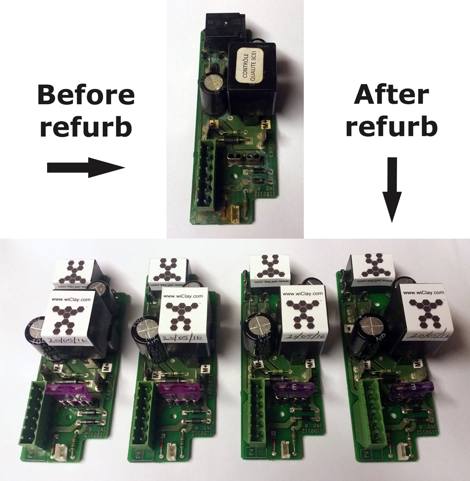 Electronic PCB repairs
